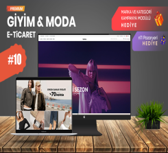 Giyim & Moda E-Ticaret V10 Giyim & Moda E-Ticaret V10