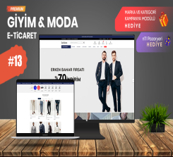 Giyim & Moda E-Ticaret V13