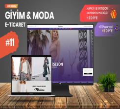 Giyim & Moda E-Ticaret V11